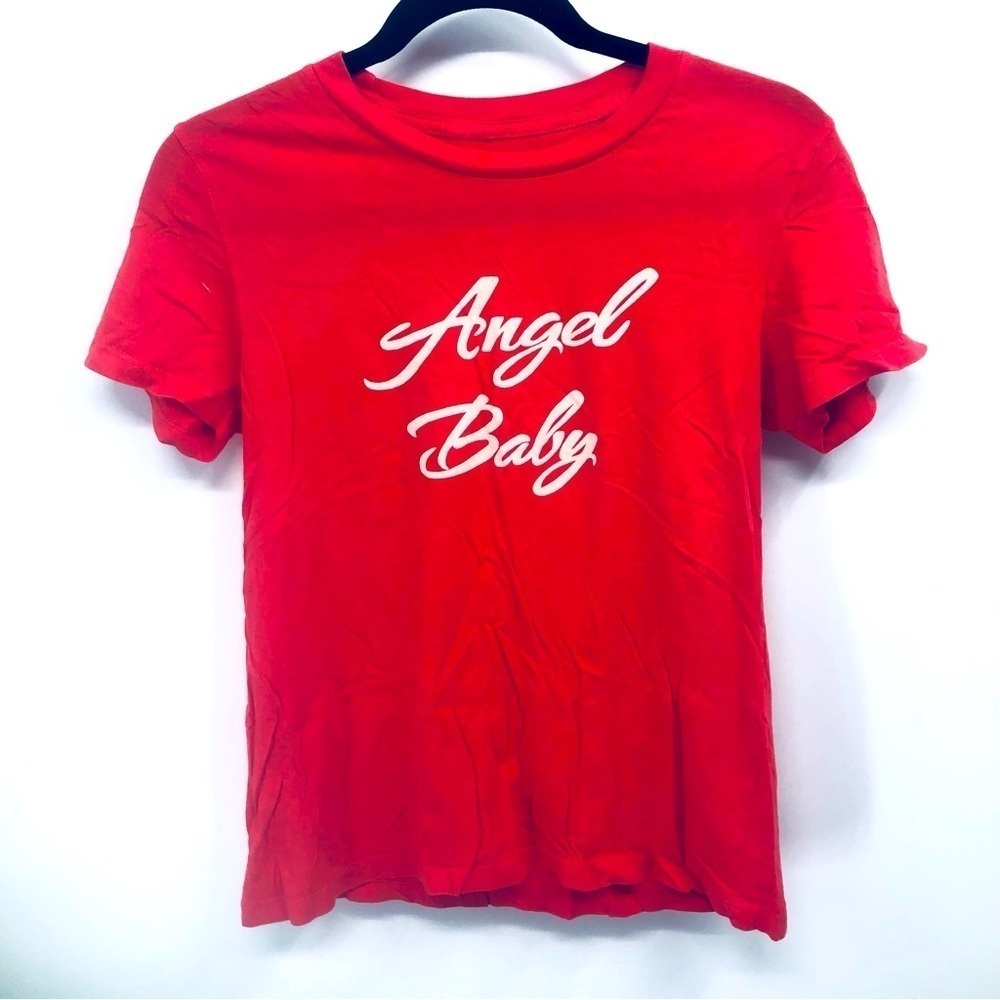 Los Angeles California Women’s‎ graphic T angel baby Size small